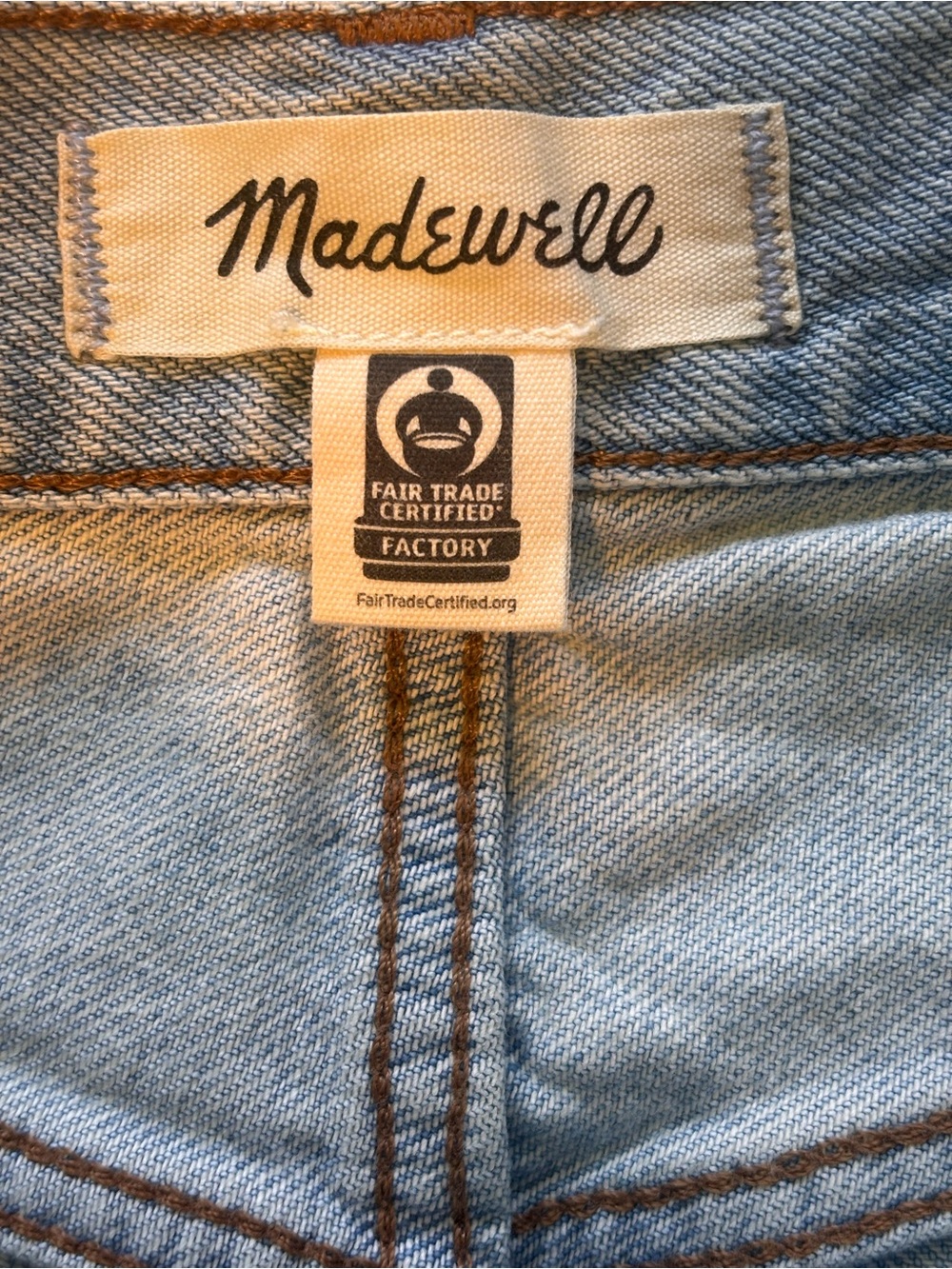 Madewell Superwide-Leg Jeans in Cather Wash Button-Front Edition Women’s Size 25 - Picture 6 of 15